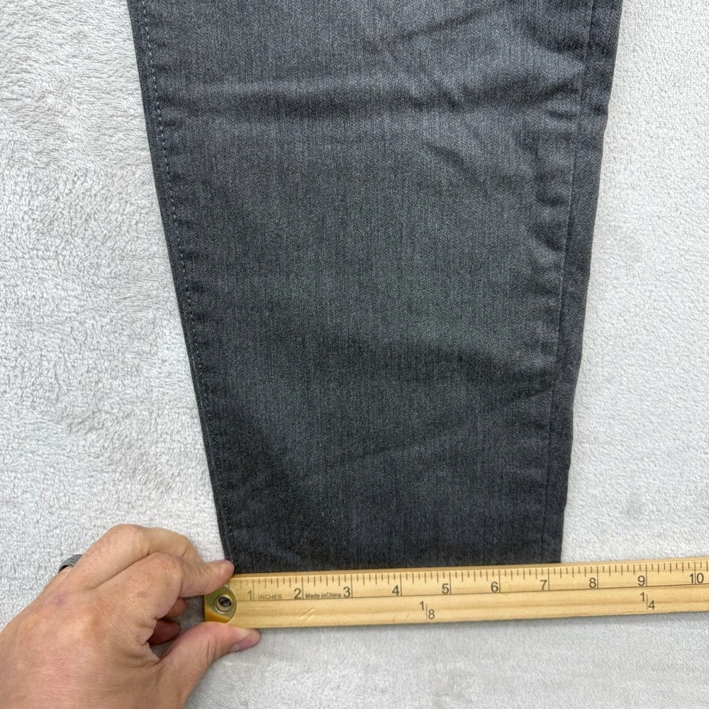 Banana‎ Republic Travel Jean Mens 33x32 Charcoal Gray Athletic Fit Stretch Denim